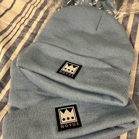 Novus Baby Blue Beanie - Picture 1 of 2